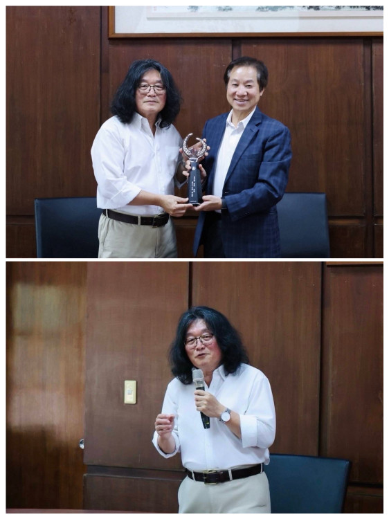 大學教授捐出百萬助學子  東海何萬順獲教育部獎金  分文不留全數奉獻