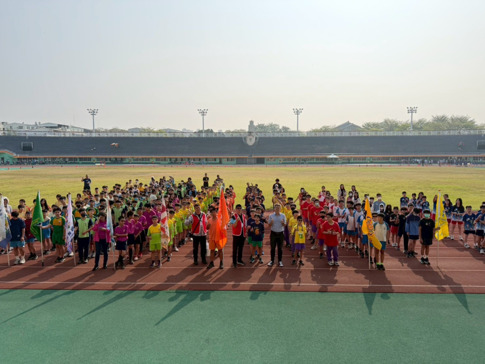 115年臺南市國中小大隊接力對抗賽 永華田徑場熱力引爆