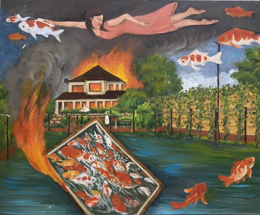 李盈瑩個展「心筆傳情」 展愛與生活藝術