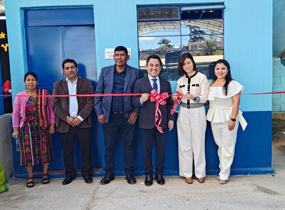 回饋友邦興學 台糖小農咖啡助建瓜國偏鄉2間教室