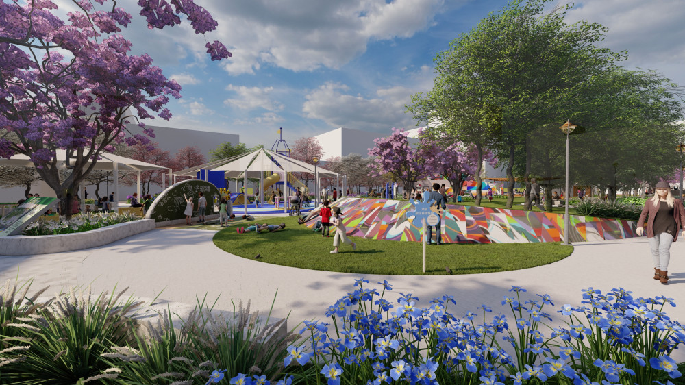 台中首座塗鴉主題公園亮相！斥資3,500萬元翻轉北區中央市場舊址「菜奇鴉公園」開工