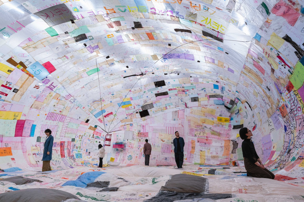 新北市美術館攜手國際大師《共織宇宙》把永續做成藝術現場