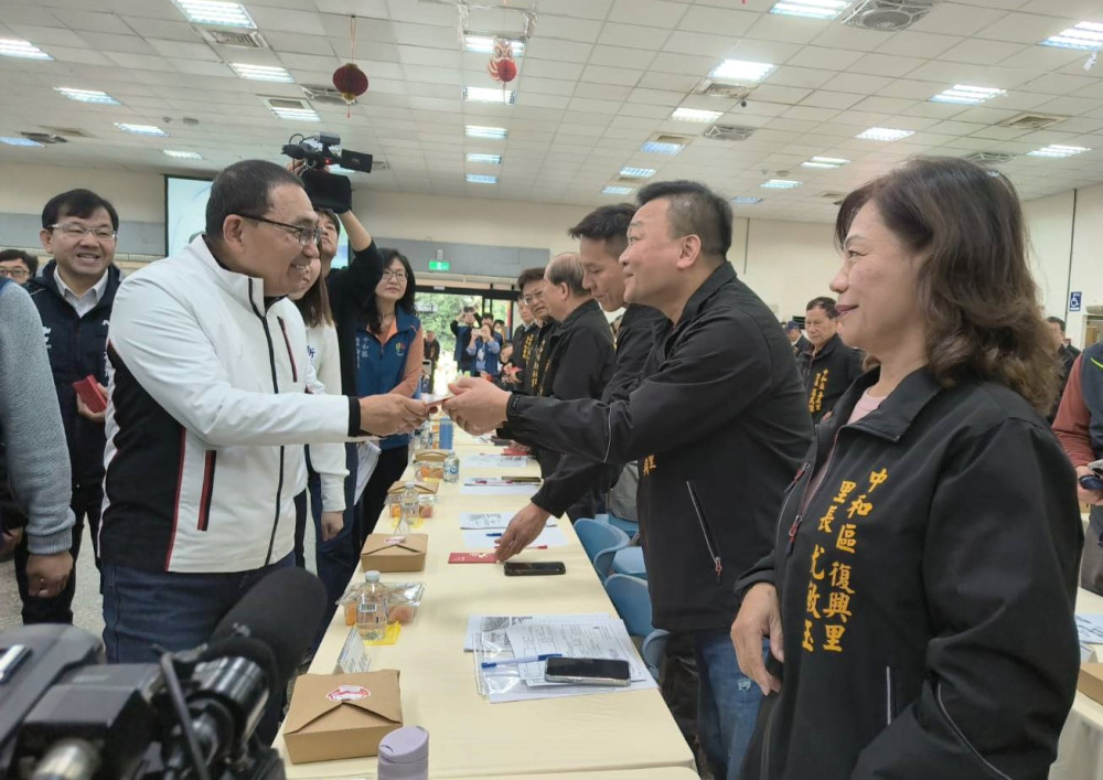 新北市府團隊前進中和行動治理　侯友宜：捷運萬大中和線預計於116年完工