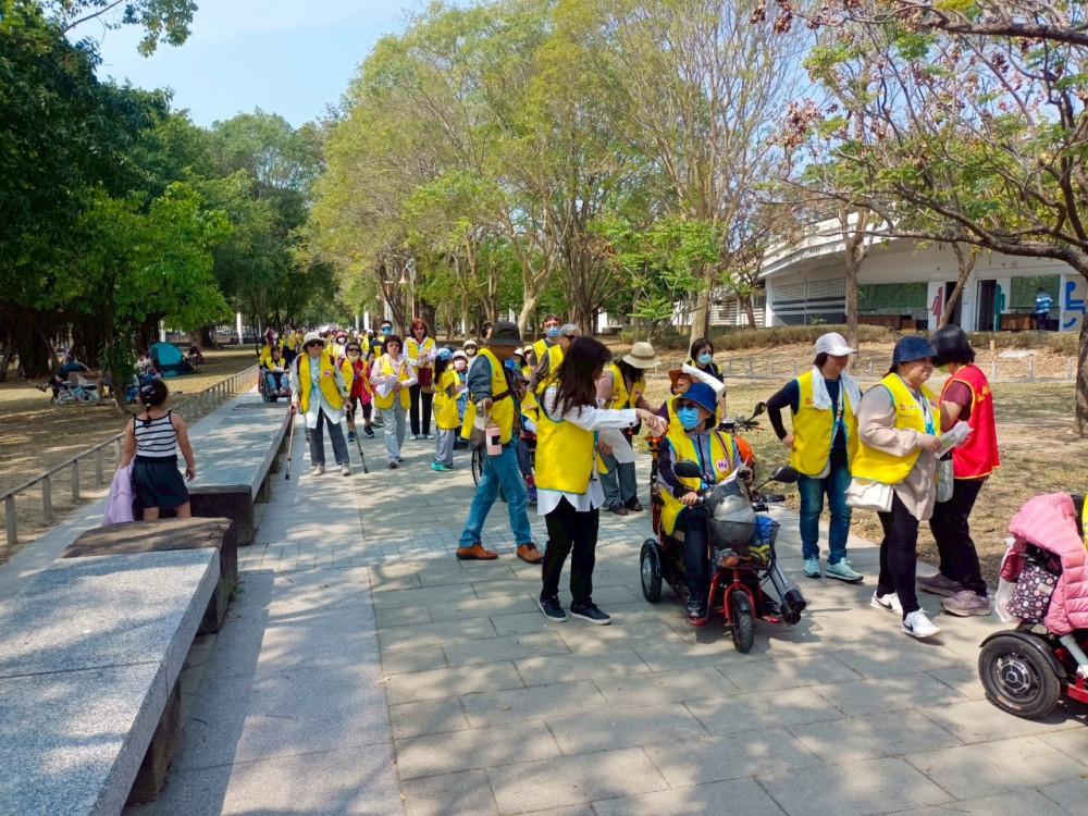 臺南舉行公益健走 為世界年會路跑提前蓄勢