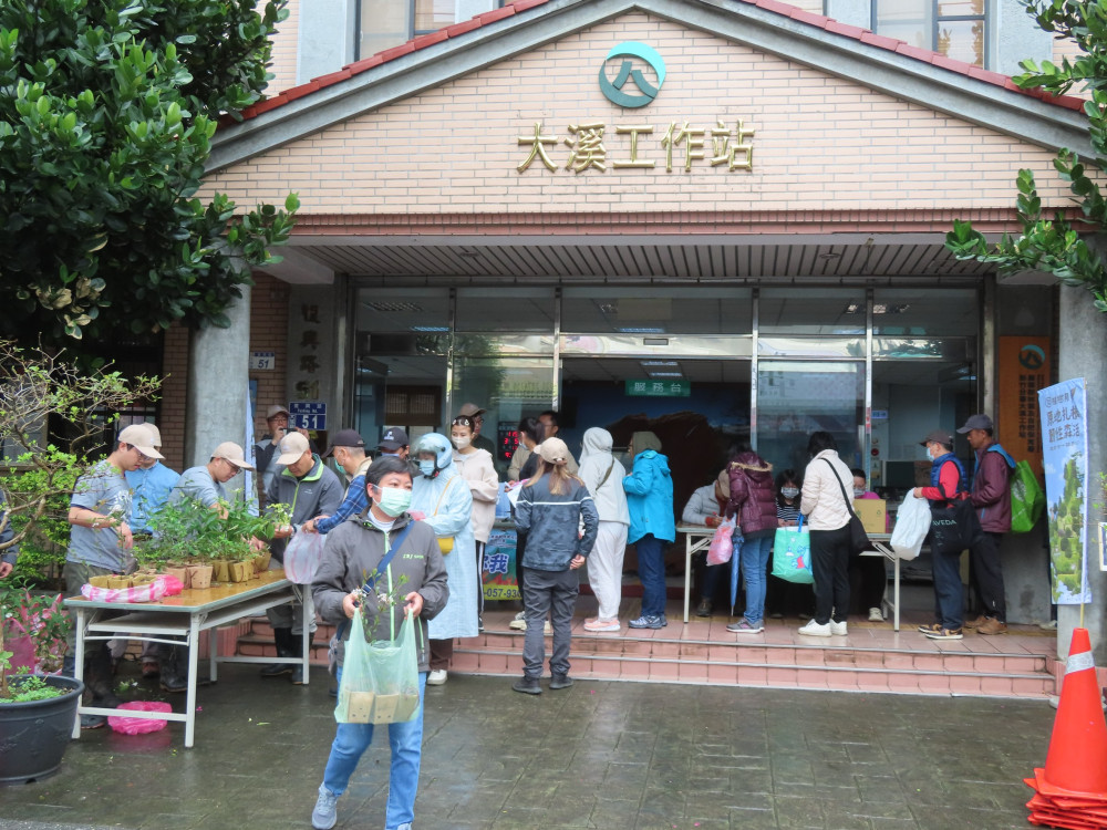 林保署新竹分署3月5日贈苗　與您共織一座具備強大調適力的綠色生態帶