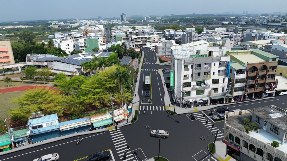 仁德交通大動脈開工！文賢路拓寬工程動土，黃偉哲：斥資 12.6 億打造人本路網