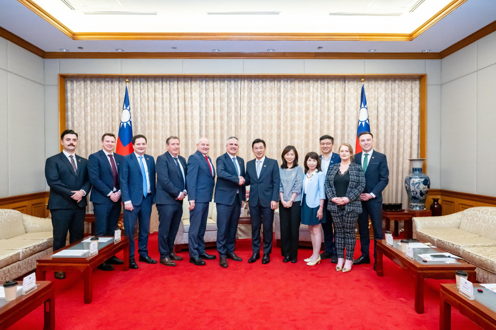 立法院江啟臣副院長接見「愛爾蘭跨黨派國會議員團」一行