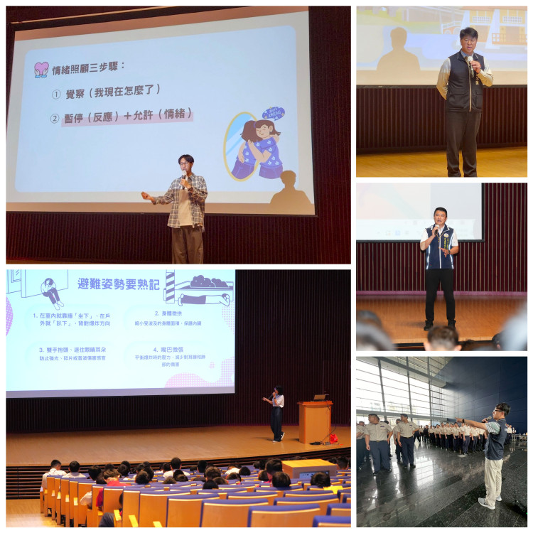 中市府強化替代役民防量能　196名役男參與法紀教育與實作訓練　厚植全社會防衛韌性