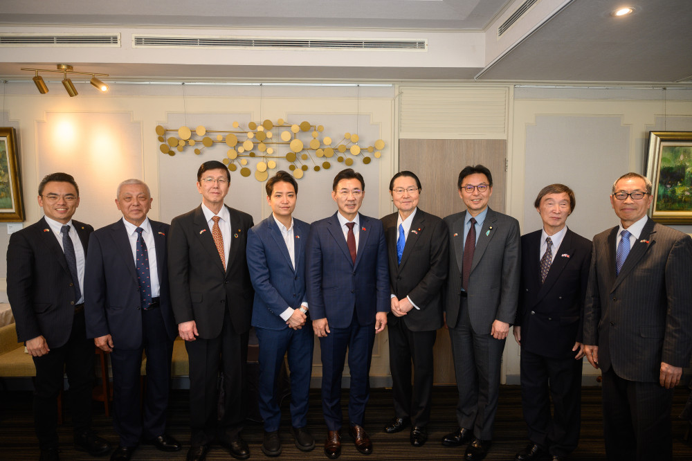 立法院江啟臣副院長款宴「日本台灣親善協會」衛藤征士郎會長訪團