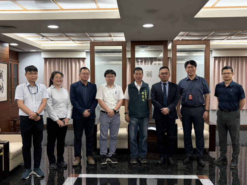 南市府重啟「再生水廉政平臺」 邱忠川拜會地檢署護航重大工程
