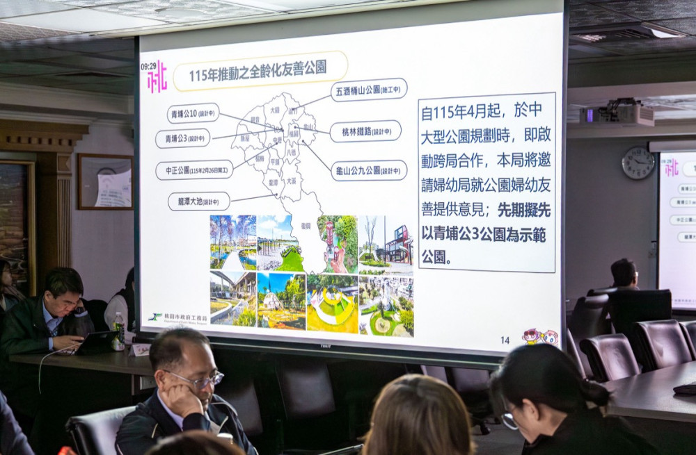 桃園推動婦幼友善全齡共融公園　張善政：持續優化與整合雙平台資訊