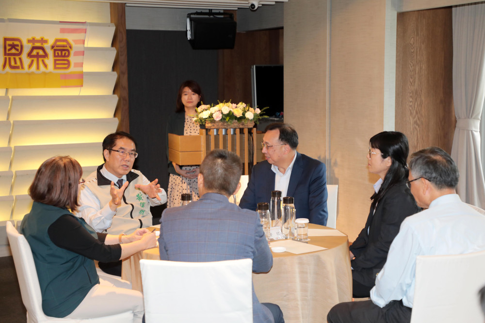 台南購物節成果豐碩 企業感恩茶會舉行