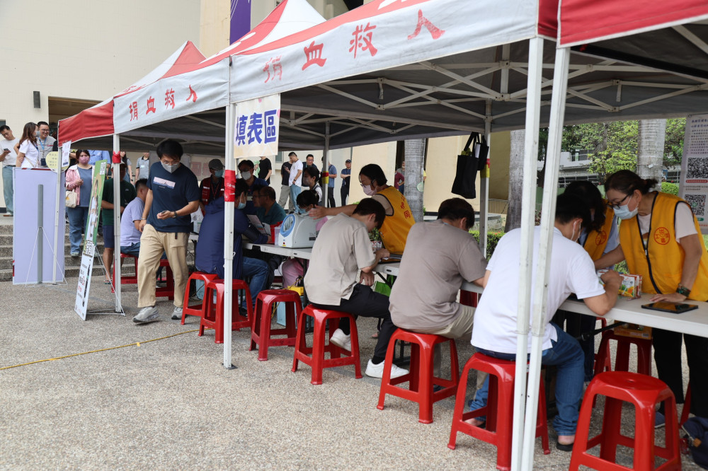 產業攜手做公益　楠梓科技園區挹注血庫13萬cc
