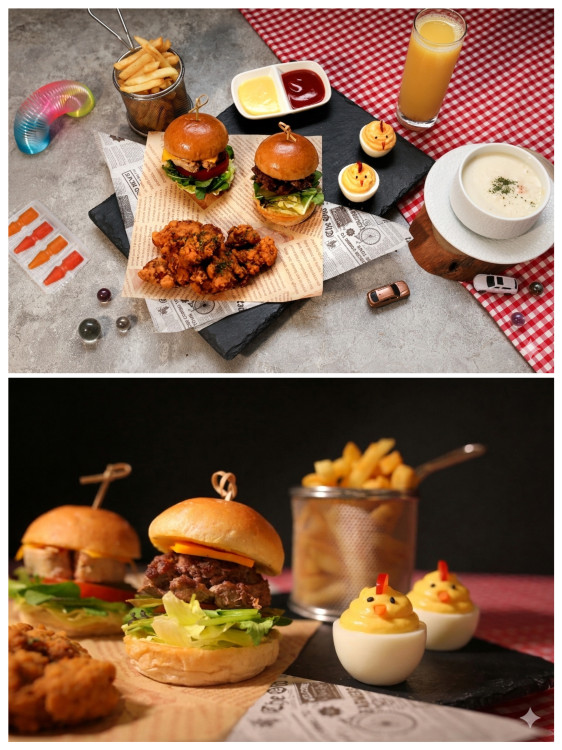 兒童月搶客  台中福華4月放大絕！ 穿親子裝免費吃雙堡、復古柑仔店驚喜登場