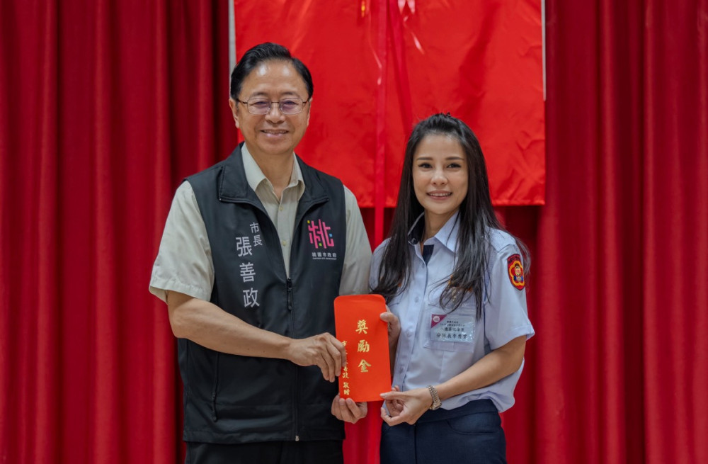 八德瑞泰里獲頒績優治安示範社區　張善政：持續攜手營造安心生活環境