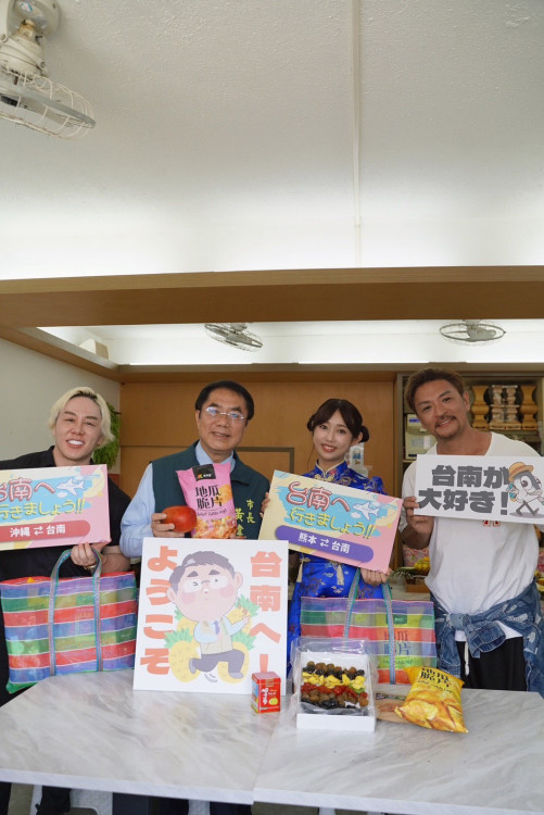 臺南觀旅局攜手日本KOL強攻直航市場 健身網紅、真人春麗體驗府城魅力