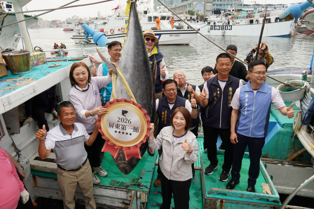 屏東第一鮪飆破201萬！每公斤破萬創新高引爆全場
