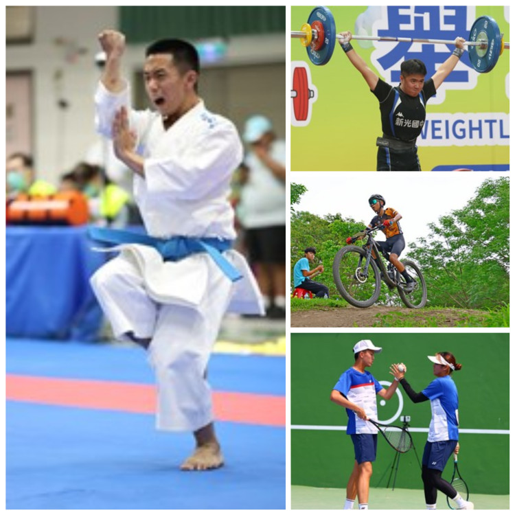 台中市代表隊參加全中運勇奪91金、12座團體錦標冠軍