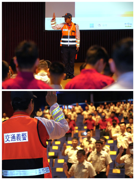 中市府強化替代役民防量能　196名役男參與法紀教育與實作訓練　厚植全社會防衛韌性