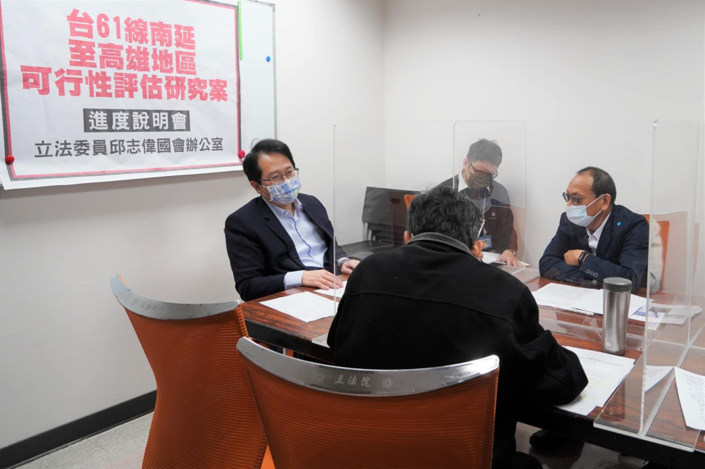 行政院核定台61南延計畫  邱志偉促加速推動