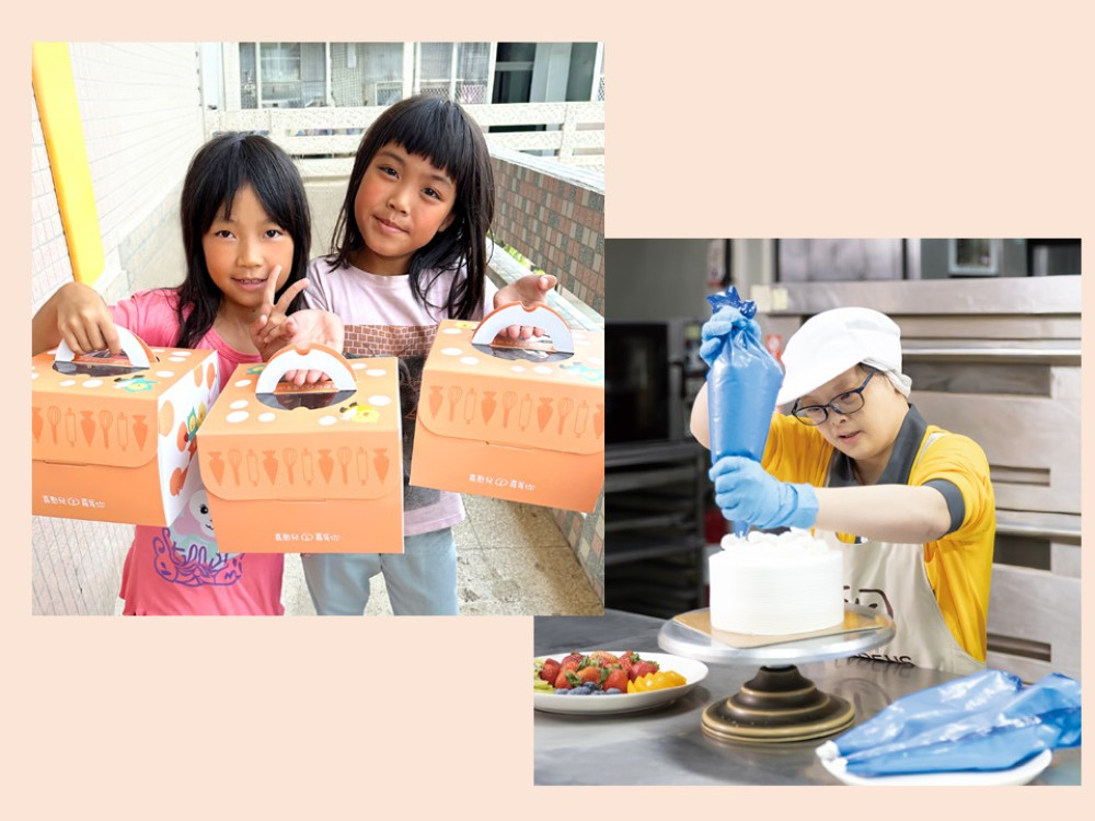 練習千次的溫暖！3萬份憨兒手作蛋糕傳愛偏鄉學童