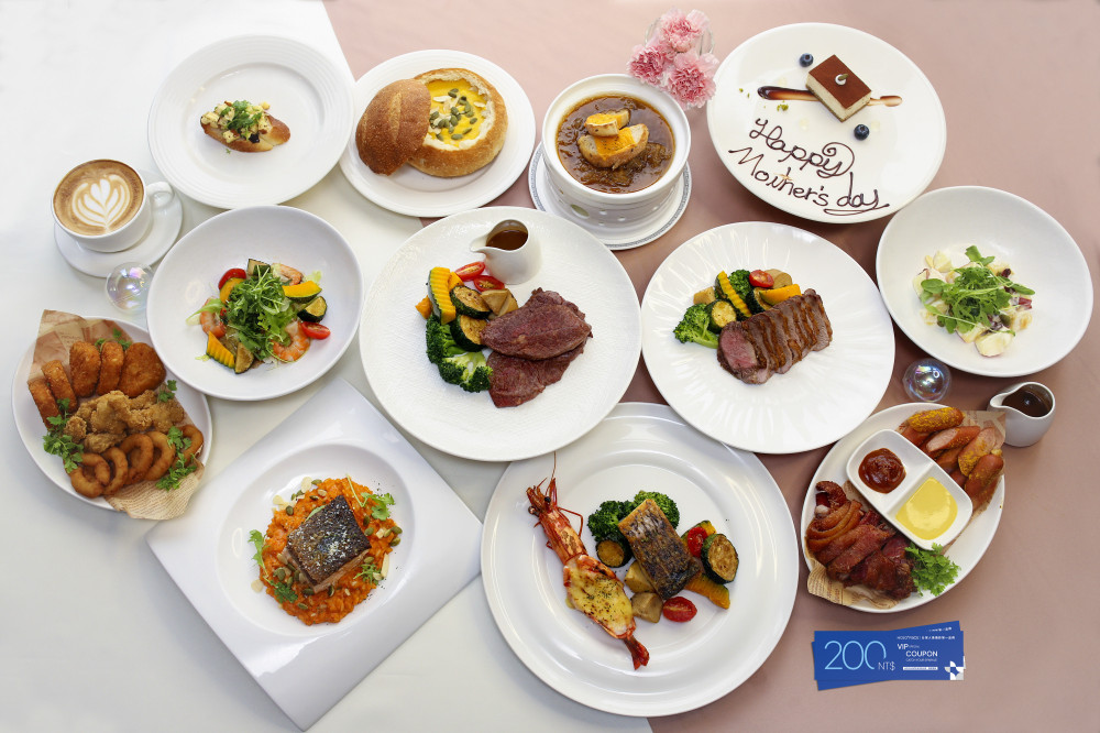 母親節不只一桌人慶祝　台中福華打造「百人同慶」母親節