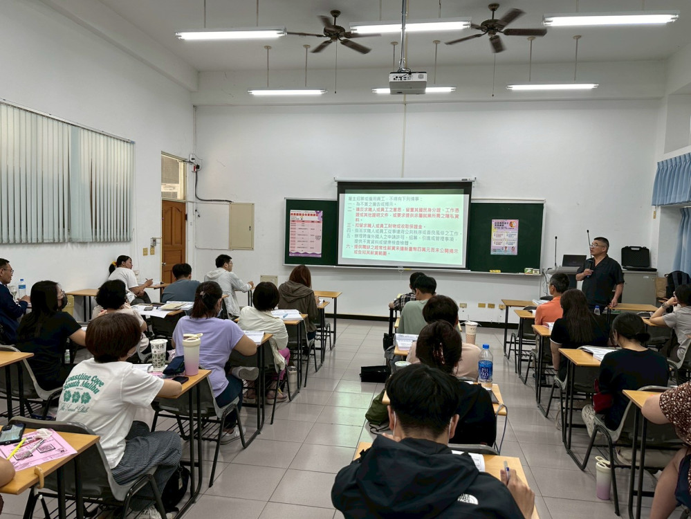 南市勞工局培養人才   辦理就業服務人員在職訓練提升同仁專業職能