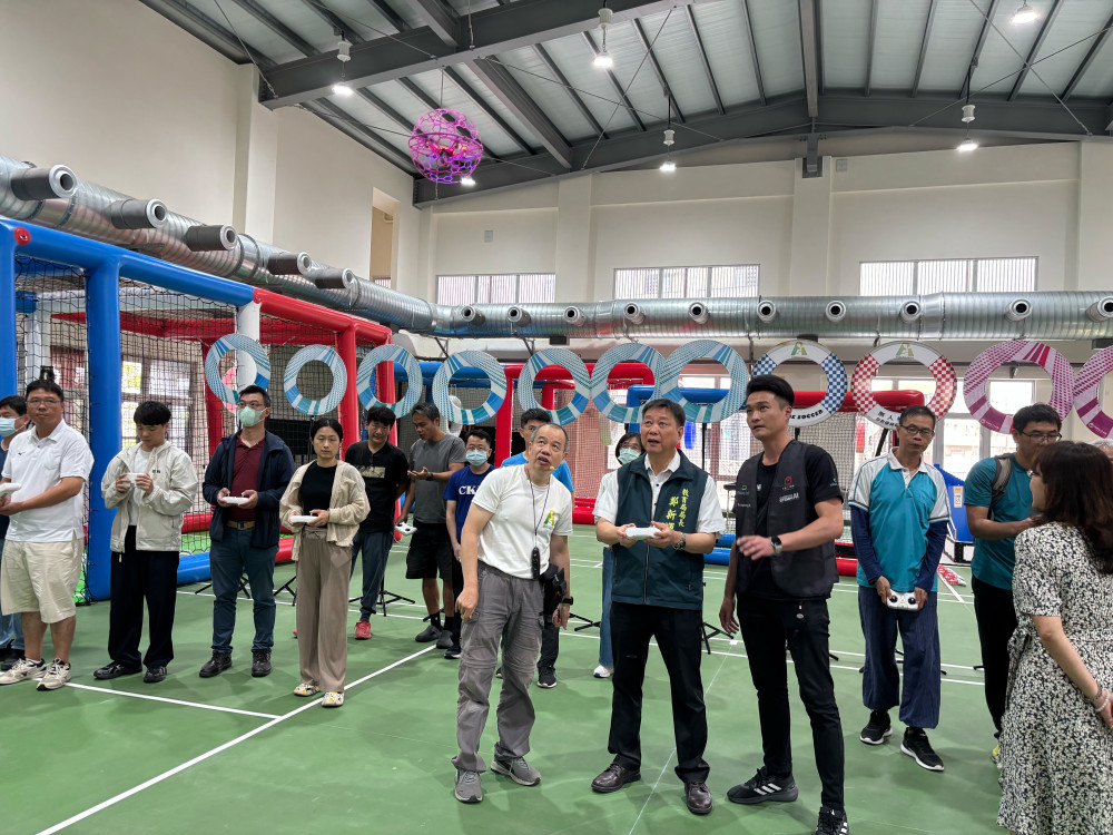 臺南首辦無人機足球師培　120名教師參與　為科技教育再開新頁