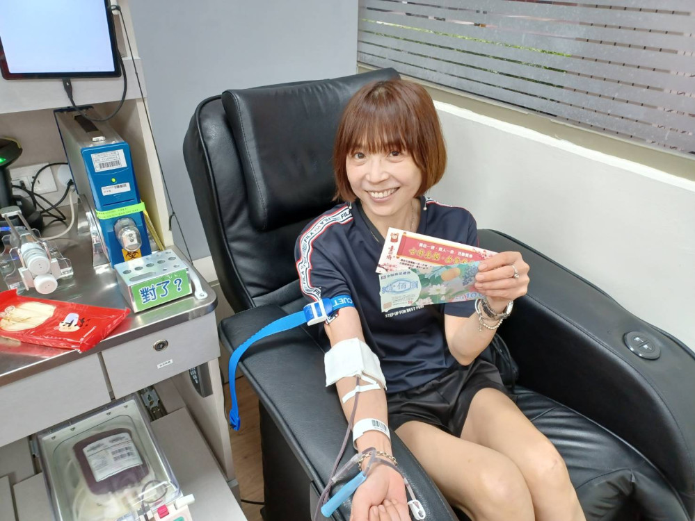 神農街金華府連假辦捐血，祭出「王建民套餐」募得近200袋熱血