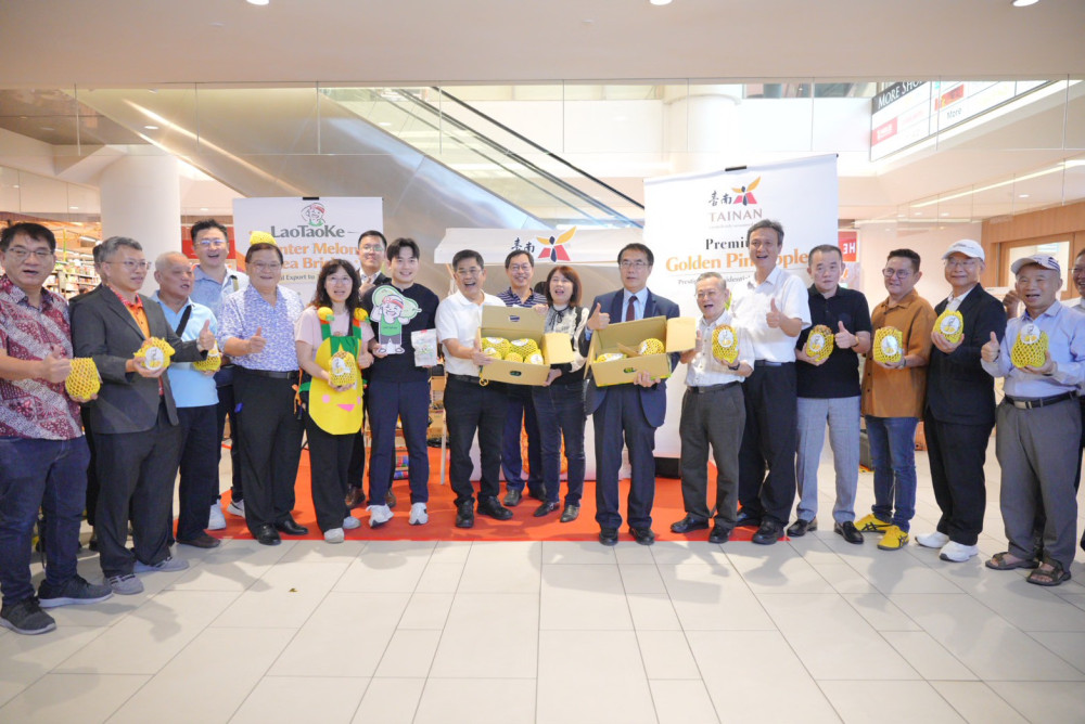 台南鳳梨首征馬來西亞！檳城展售會未演先轟動，預購訂單搶購一空
