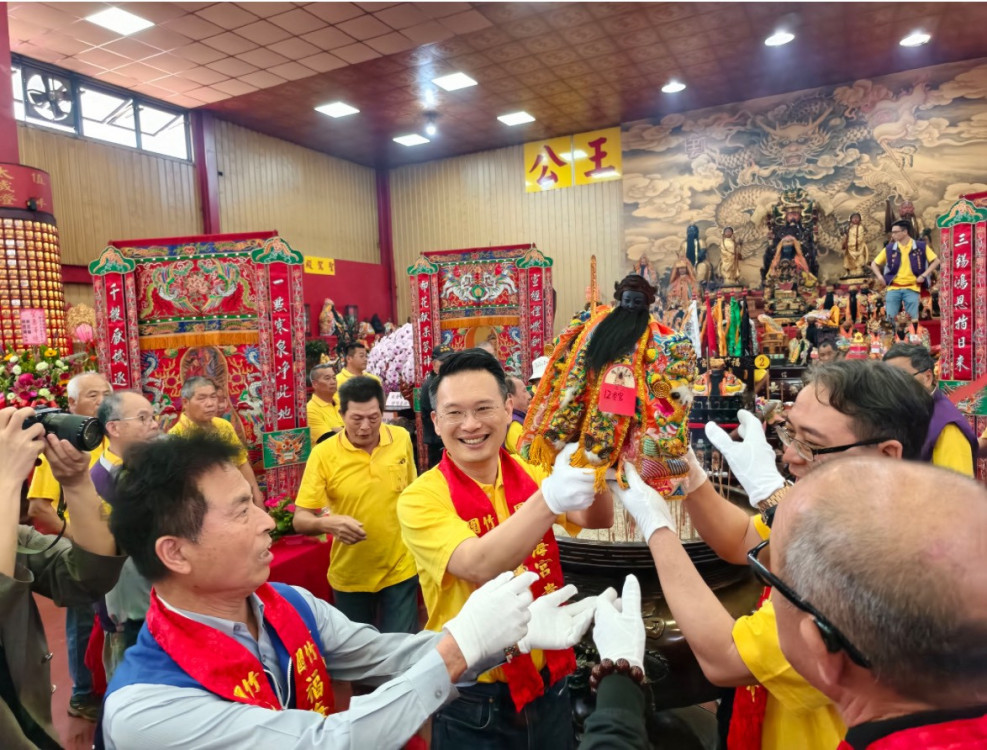 福海宮輔信王公來台176週年　蘇俊賓：持續守護傳承百年民俗文化資產