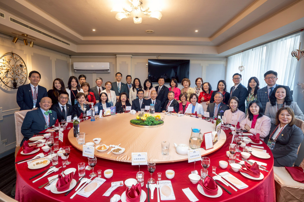 立法院韓國瑜院長款宴「北美洲台灣商會聯合總會」第38屆「北美台商回國訪問暨投資考察團」