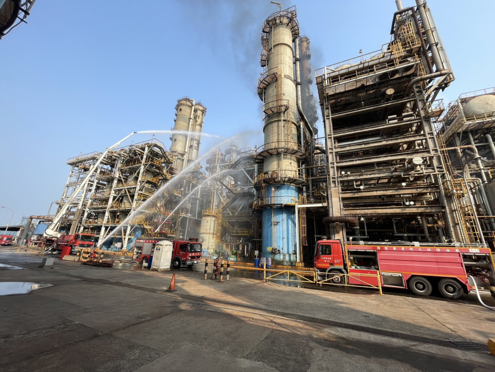 大林煉油廠火勢2小時內成功控制  守住工安與市民安全防線