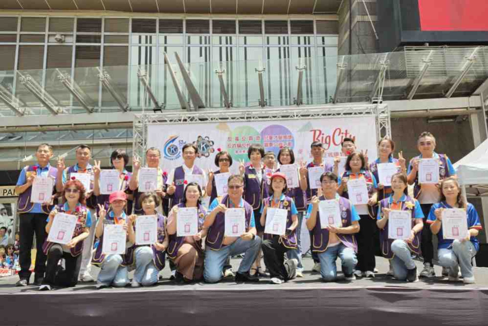 國際同濟會台灣總會竹苗區BIG捐血　力拚新竹單日捐血1500袋新高記錄