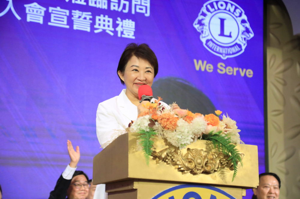 千人獅友齊聚台中宣誓投入公益   盧秀燕讚「愛與善的開始」！