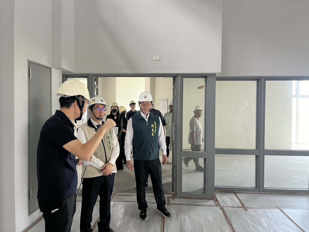 臺南打造全齡運動空間 安南運動館進度達九成