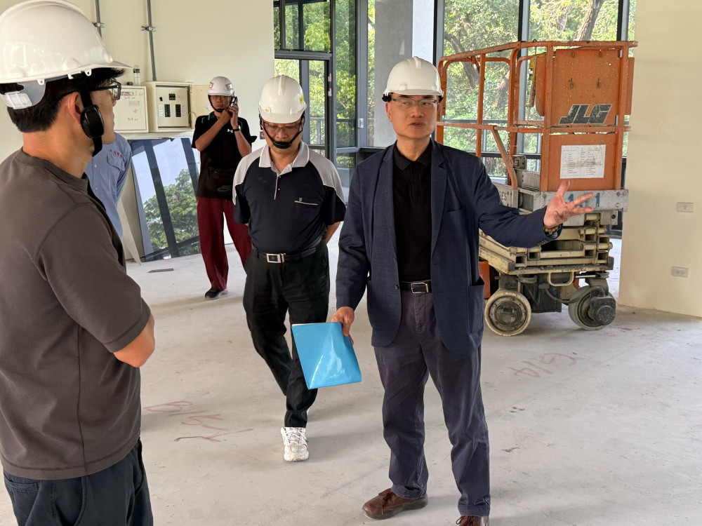 臺南新營全民運動館工程進度達 75％ 預計 8 月完工