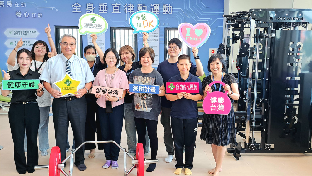 銀髮也能練槓鈴 南市醫「肌廠實驗室」AI客製化運動處方