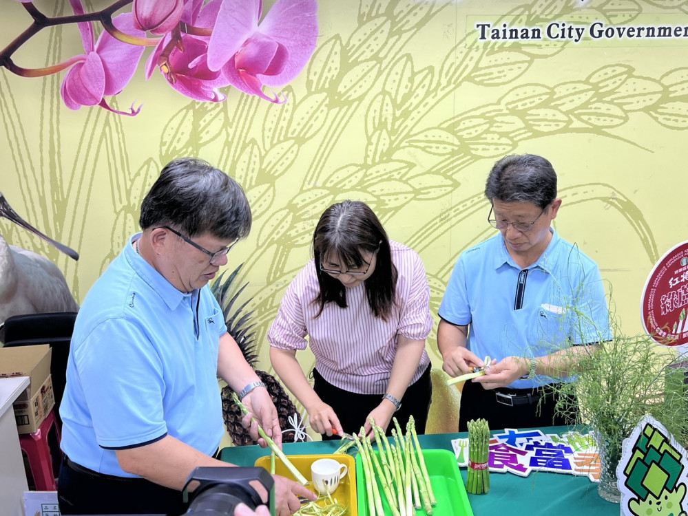 臺南蘆筍季來臨 春日田園風光之旅等你來