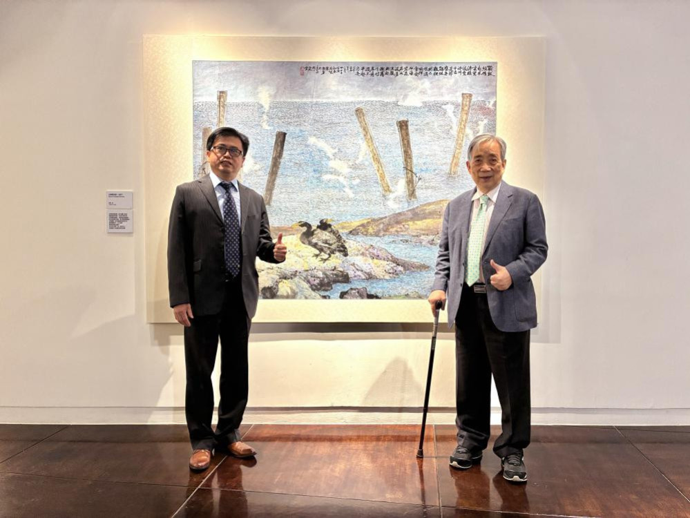 詩學畫域　國寶大師黃光男文人墨彩新視域展陽明交大藝文中心重磅登場