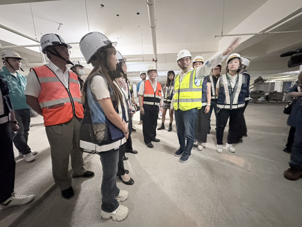 板橋信義國小地下停車場加速推進　打造更舒適校園活動環境　