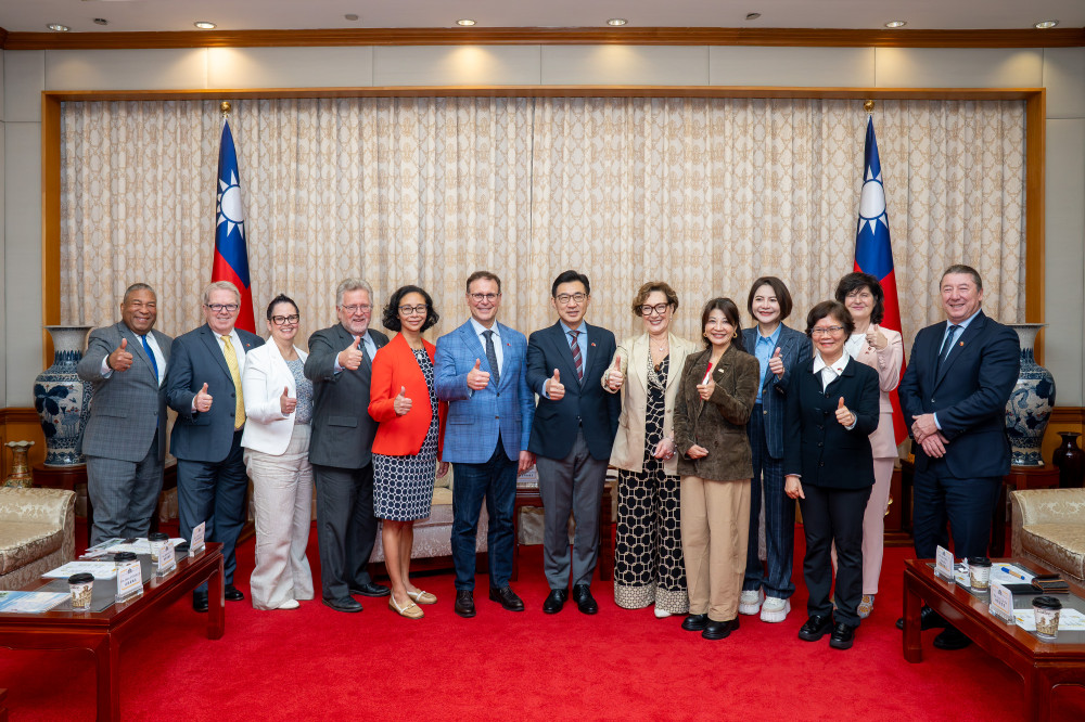 立法院江啟臣副院長接見「加拿大聯邦參議員訪問團」一行