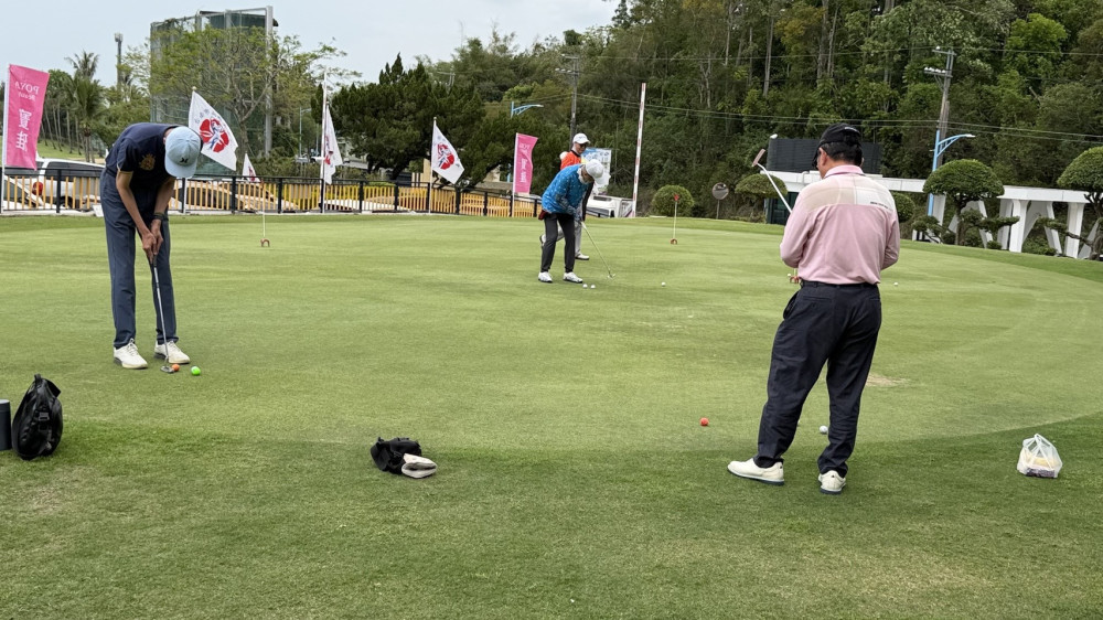 臺南市市長盃高爾夫錦標賽 80 選手齊聚切磋
