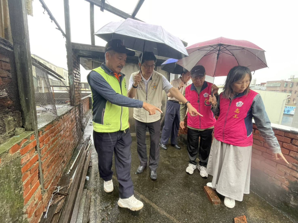 風雨過後最暖身影！苗栗榮服處×陸戰退協齊護榮民眷家園