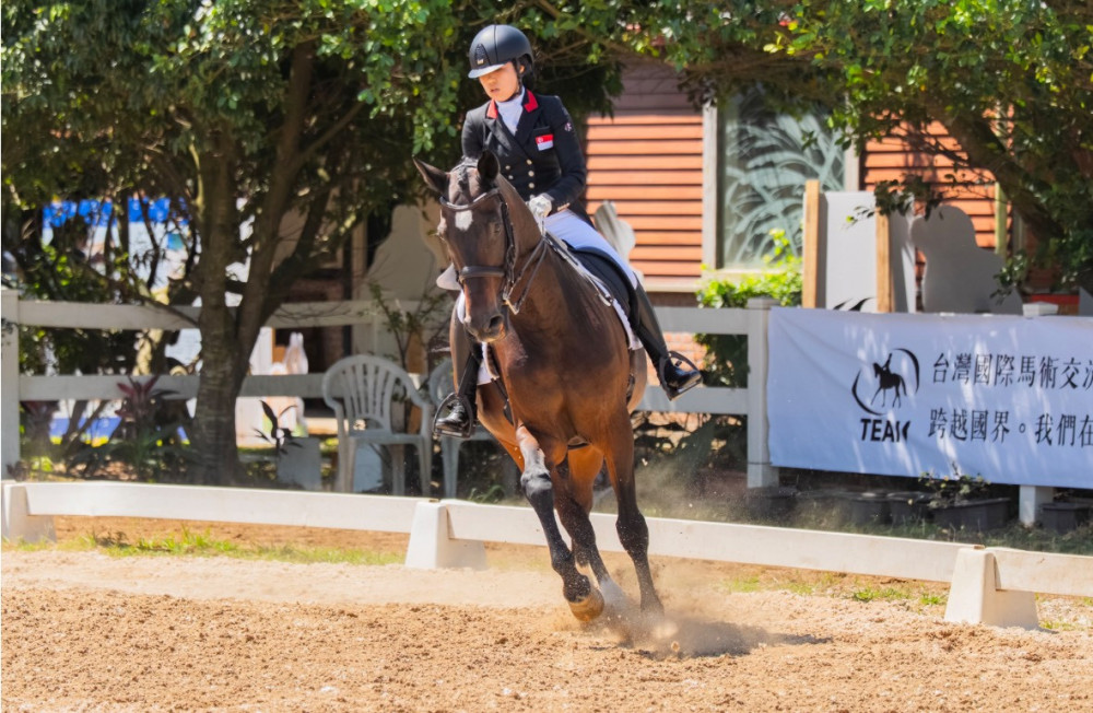 桃園首屆國際馬術節登場　王明鉅期盼以國際交流推廣馬術運動