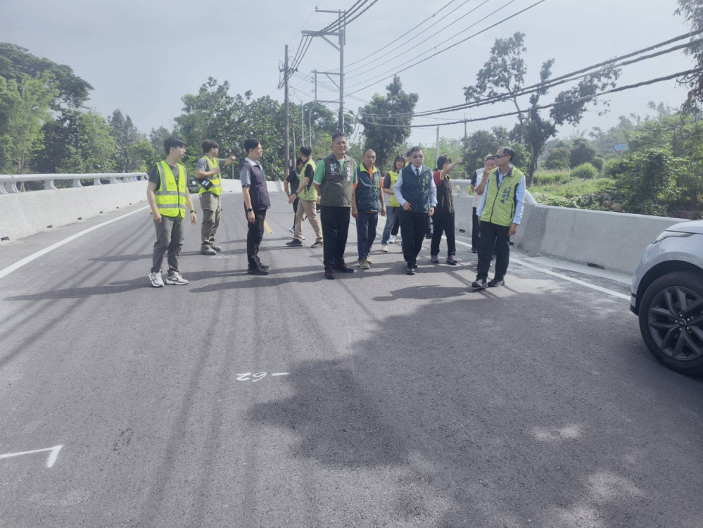 白河區協進橋改建完工通車 解決交通瓶頸提升防洪能力