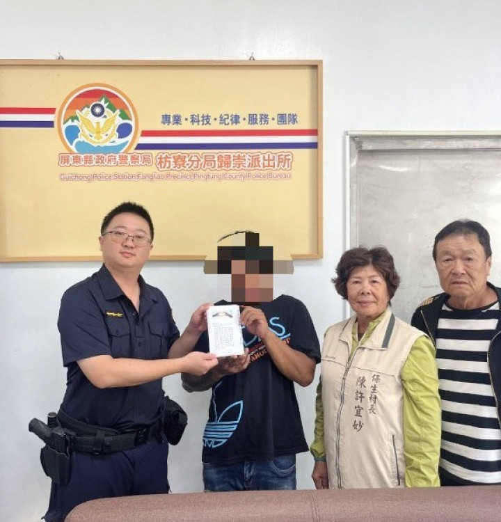 一份善款一份希望  枋寮警攜手各界助喪家渡難關