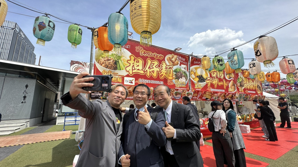 黃偉哲赴熊本推台南魅力　台灣祭展現文化與產業實力