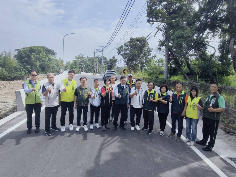 白河區協進橋改建完工通車 解決交通瓶頸提升防洪能力