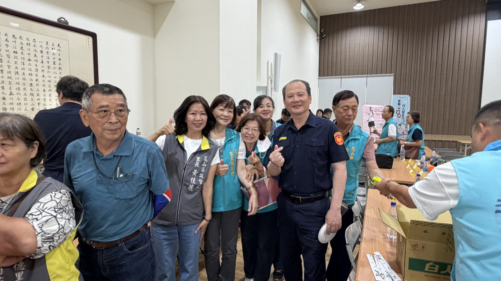 鳳山分局與里長有約 傾聽基層心聲聯手翻轉社區治安